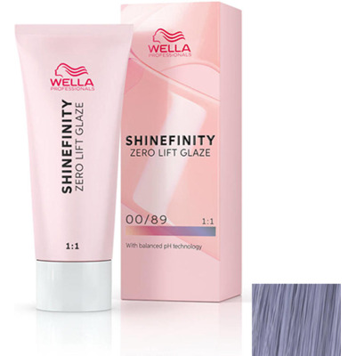 Coloration Semi-Permanente 00/89 Blue Booster Shinefinity Wella