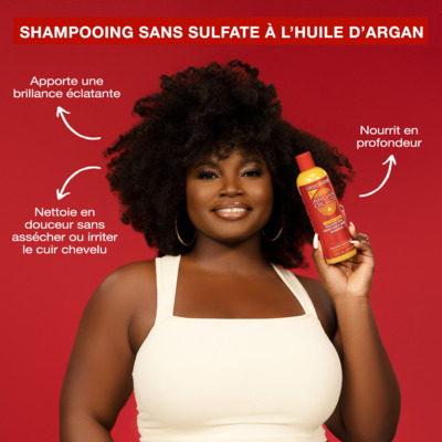 Shampooing Sans Sulfates Argan Creme of Nature