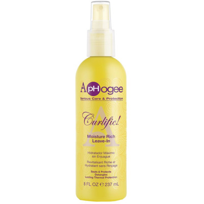 Curlific! Revitalisant Riche et Hydratant Sans Rinçage ApHogee 237ml