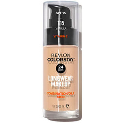Fond de Teint Colorstay Peaux Mixtes à Grasses N°135 Vanilla Revlon
