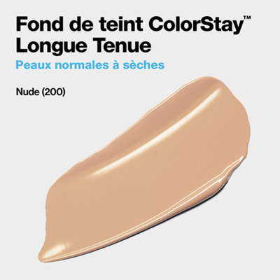 Fond de Teint Colorstay Peaux Normales à Sèches N°200 Nude Revlon