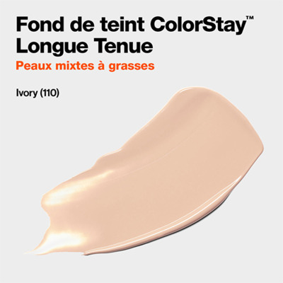 Fond de Teint Colorstay Peaux Mixtes à Grasses N°110 Ivory Revlon