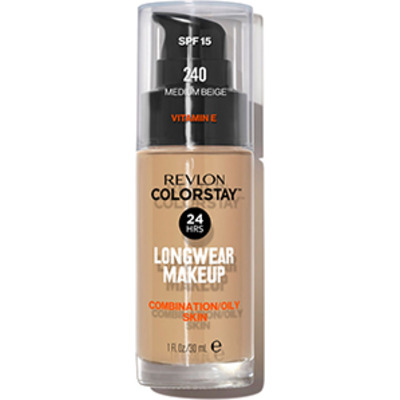 Fond de Teint Colorstay Peaux Mixtes à Grasses N°240 Medium Beige Revlon