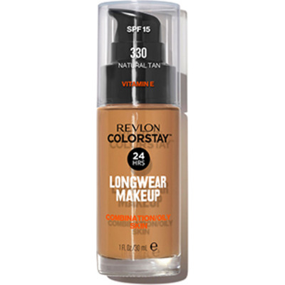 Fond de Teint Colorstay Peaux Mixtes à Grasses N°330 Natural Tan Revlon