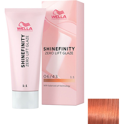 Coloration Semi-Permanente 06/43 Copper Sunset Shinefinity Wella