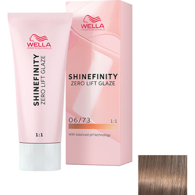 Coloration Semi-Permanente 06/73 Caramel Chocolate Shinefinity Wella