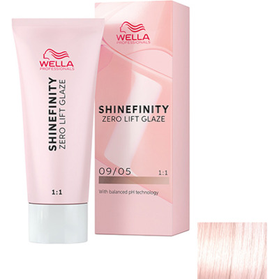 Coloration Semi-Permanente 09/05 Silk Blush Shinefinity Wella