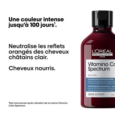 Shampooing Neutralisant Bleu Vitamino Color Spectrum L'Oréal Pro 300ml