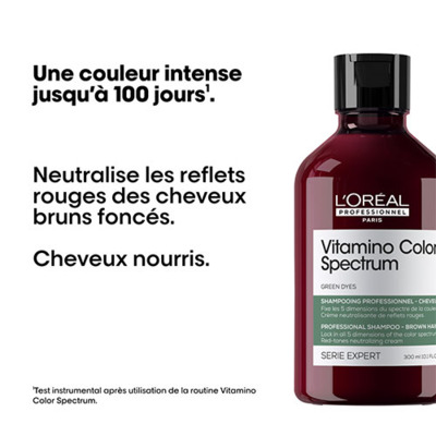 Shampooing Neutralisant Vert Vitamino Color Spectrum L'Oréal Pro 300ml