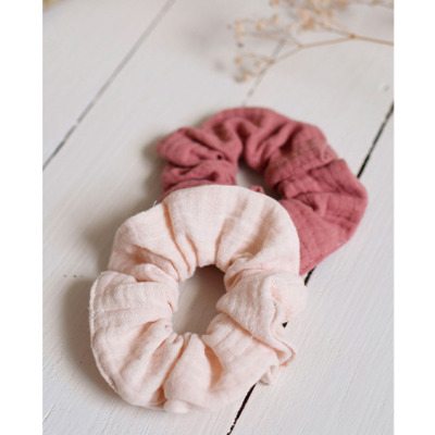 Lot 2 Chouchous Gaze de Coton Bachca