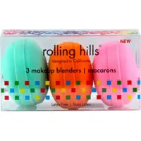 3 Eponges Macarons pour Maquillage Rolling Hills