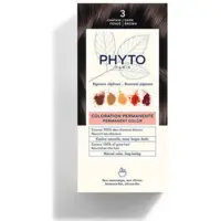 Kit Coloration Permanente 3 Châtain Foncé PHYTOCOLOR
