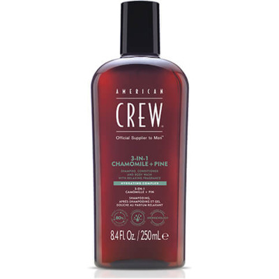 3-en-1 Camomille & Pin American Crew 250ml