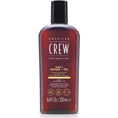 3-en-1 Gingembre & Thé American Crew 250ml
