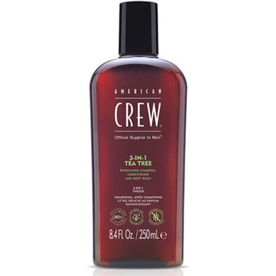 3-en-1 Tea Tree American Crew 250ml