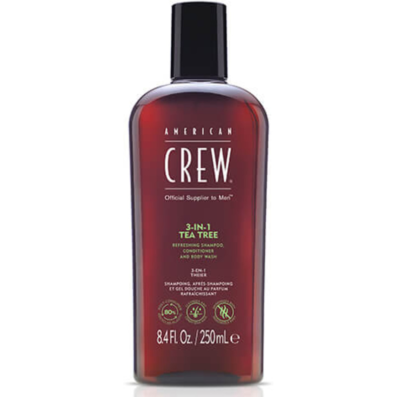 3-en-1 Tea Tree American Crew 250ml