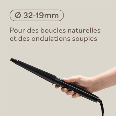 Fer à boucler Conique BAB2481E 32-19mm BabylissPro