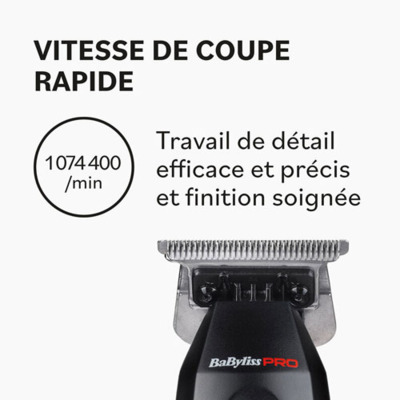 Tondeuse de précision FRESHFX Trimmer FX76E BabylissPro