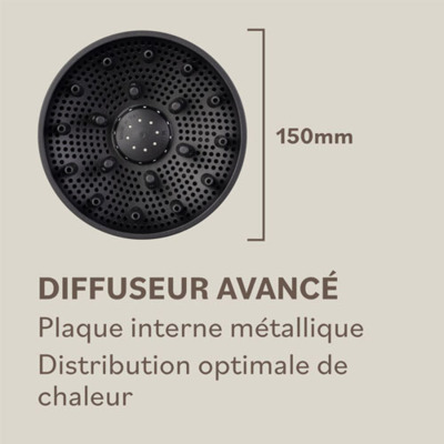 Sèche-cheveux Lupia noir BAB7600E BabylissPro