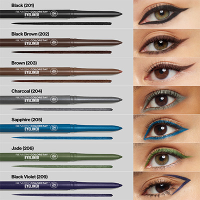Crayon Liner Waterproof Colorstay 204 Charcoal Revlon