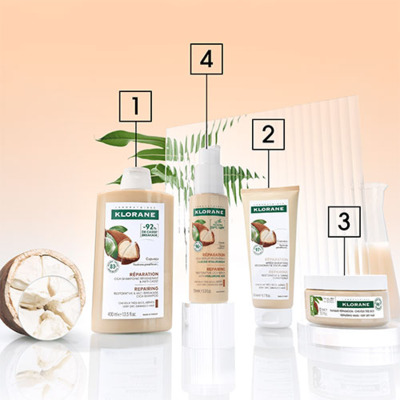 Cica-Shampoing régénérant et anti-casse Klorane 400ml