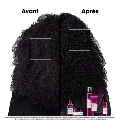 Shampooing Crème Lavante Hydratation Intense Curl Expression 500ml