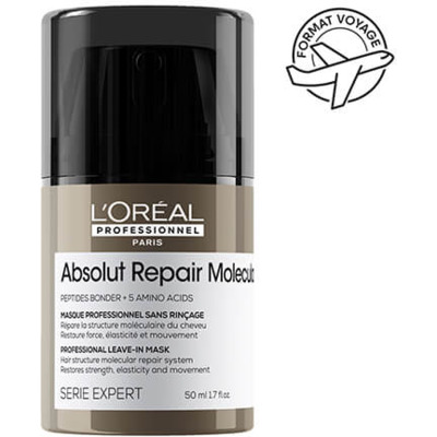 Masque Sans Rinçage Absolut Repair Molecular L'Oréal Pro 50ml