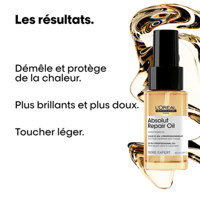 Huile Multi-Bénéfices 10-en-1 Absolut Repair L'Oréal 30ml