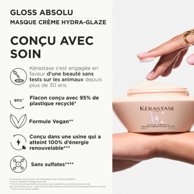 Masque Hydra-Glaze Gloss Absolu Kérastase 200ml