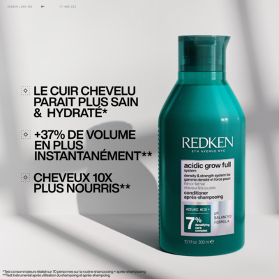 Après-shampoing Densité Acidic Grow Full System Redken 300ml