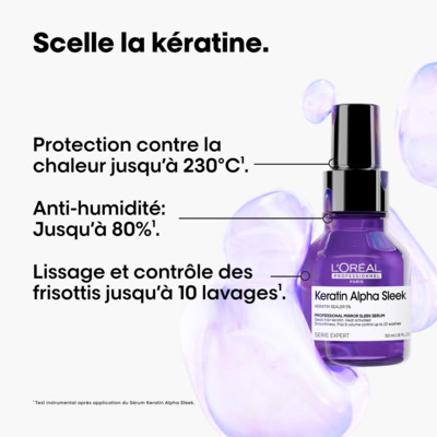 Sérum Keratin Alpha Sleek L'Oréal Pro 50ml