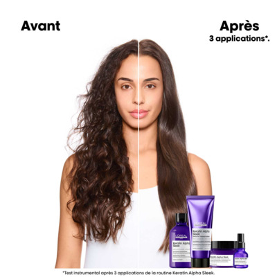Shampooing Keratin Alpha Sleek L'Oréal Pro 300ml