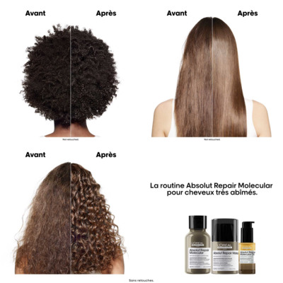Kit Réparation et Force Absolut Repair Molecular L'Oréal Pro