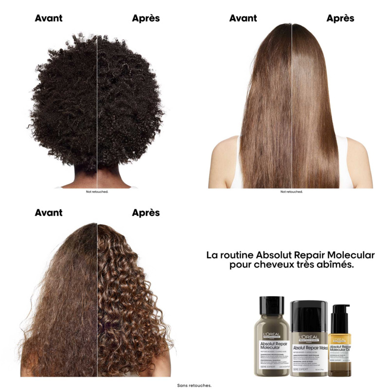 Kit Réparation et Force Absolut Repair Molecular L'Oréal Pro