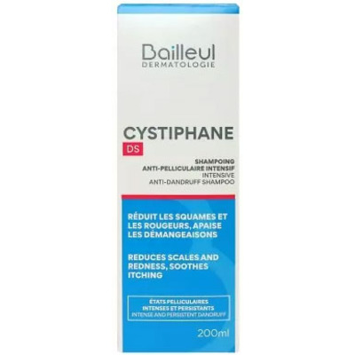Shampoing Anti-Pelliculaire Intensif Cystiphane DS 200ml