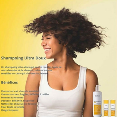 Shampoing Ultra Doux Brillance & Souplesse Ecophane Soft Bailleul 200ml