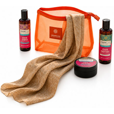 Trousse de voyage Summer Glow Kératine Arganicare