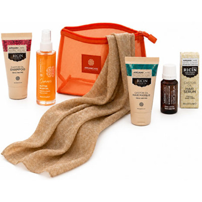 Trousse de voyage Summer Glow Huile de Ricin