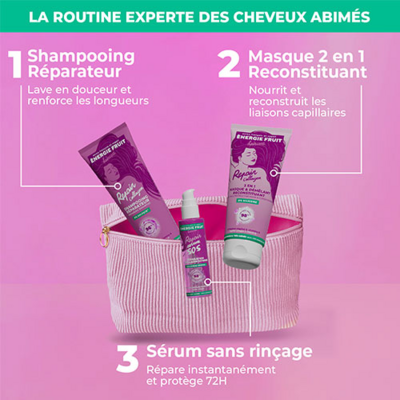 Trousse Routine Réparation Instantanée Energie Fruit