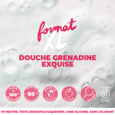 Gel Douche Hydratant Grenadine Energie Fruit