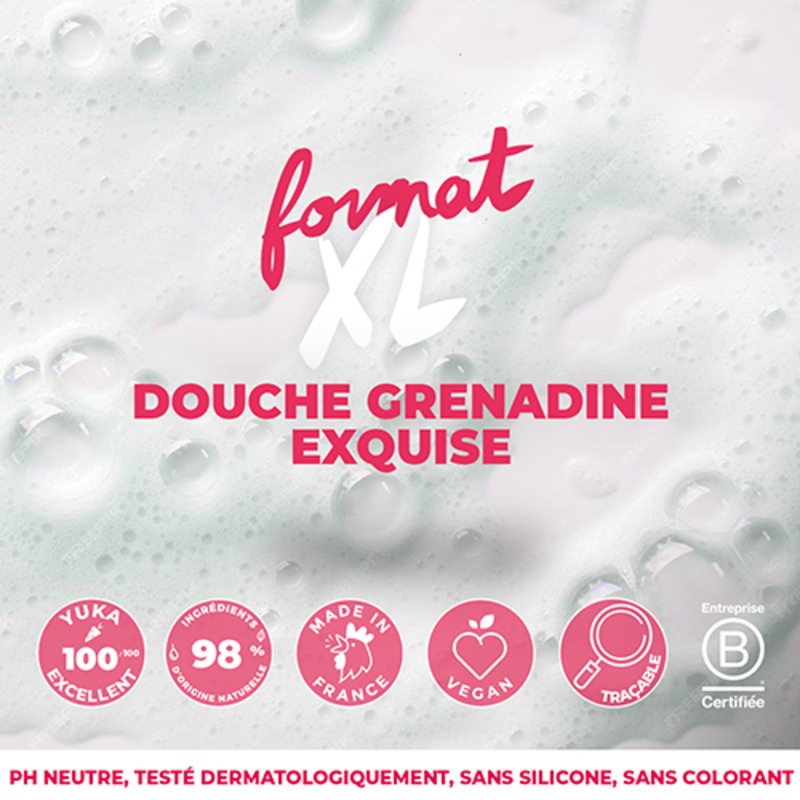 Gel Douche Hydratant Grenadine Energie Fruit