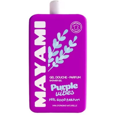 Gel douche parfum Purple Vibes Mayami 250ml