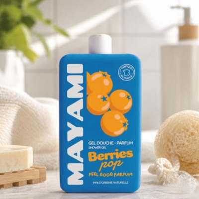Gel douche parfum Berries Pop Mayami 250ml