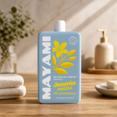 Gel douche parfum Jasmin Relax Mayami 250ml