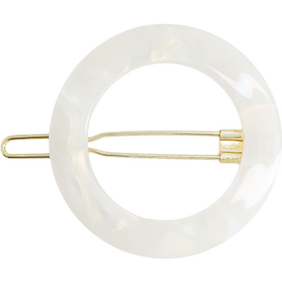 Barrette Ronde Nacre Bachca