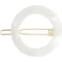 Barrette Ronde Nacre Bachca