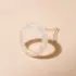 Barrette Ronde Nacre Bachca
