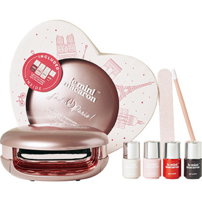 Kit Vernis Semi-permanent Le Maxi J'adore Paris Le Mini Macaron