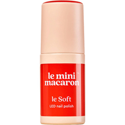 Vernis Semi-permanent Rouge Coquelicot Le Soft Le Mini Macaron