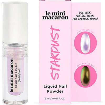 Liquid Nail Powder Violet Frost Le Mini Macaron